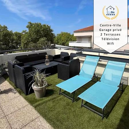 Bngo I Immense Rooftop Lyon I 2 Chambres, 4 Places Parkings, 2 Immenses Terrasses, 8 Personnes Esterno foto